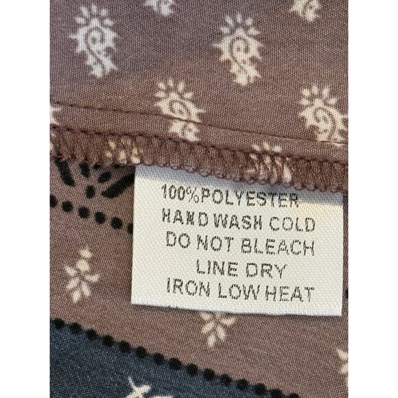 ee:some Womens Size S Button Up Dolman Black/Brown Stripe Shirt Boho Retro NWT - Picture 5 of 5